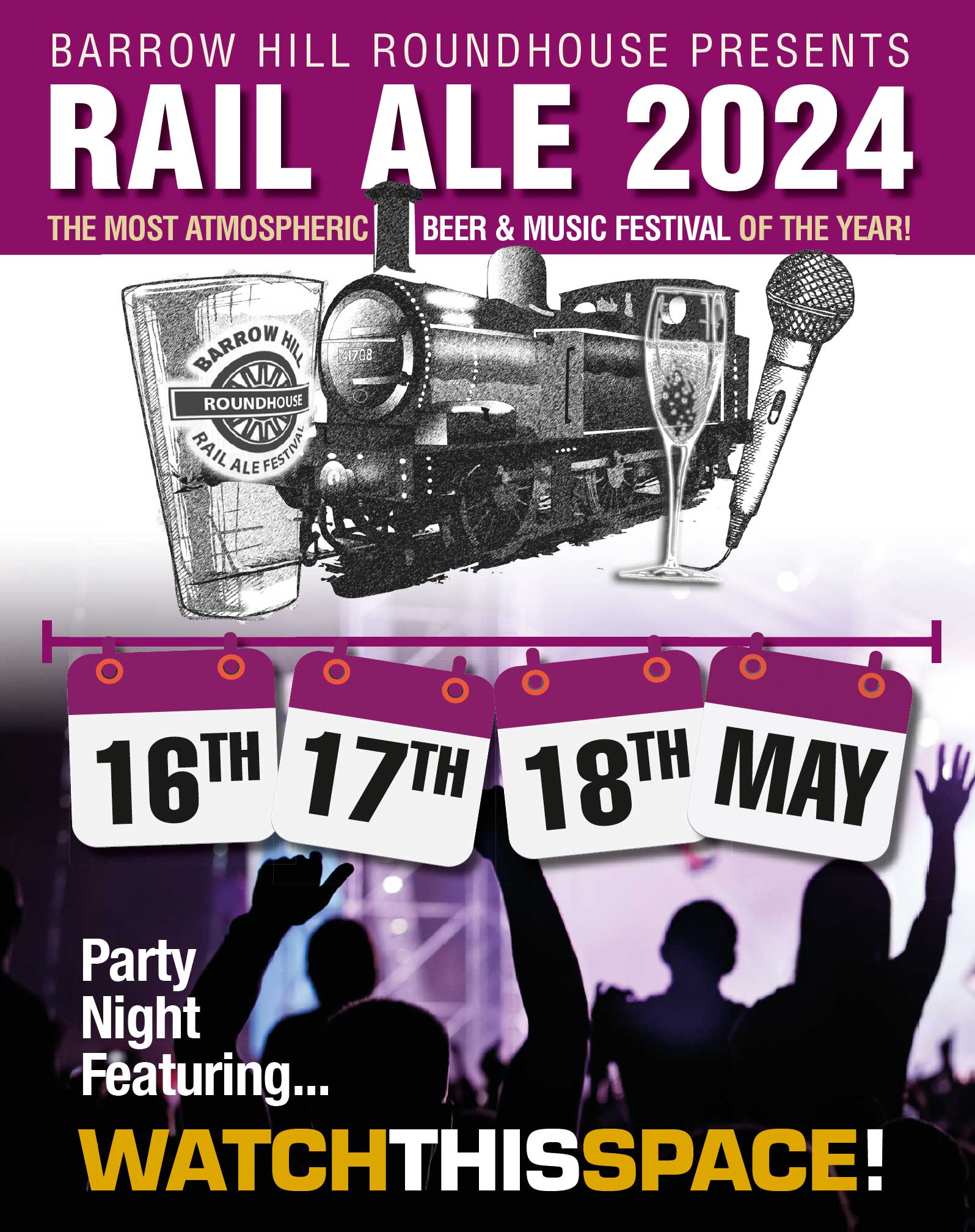 Rail ale party night 